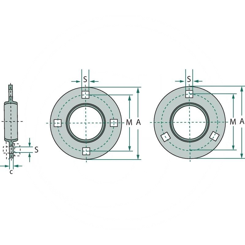 Set flanged bearing housing | zdjęcie nr 2